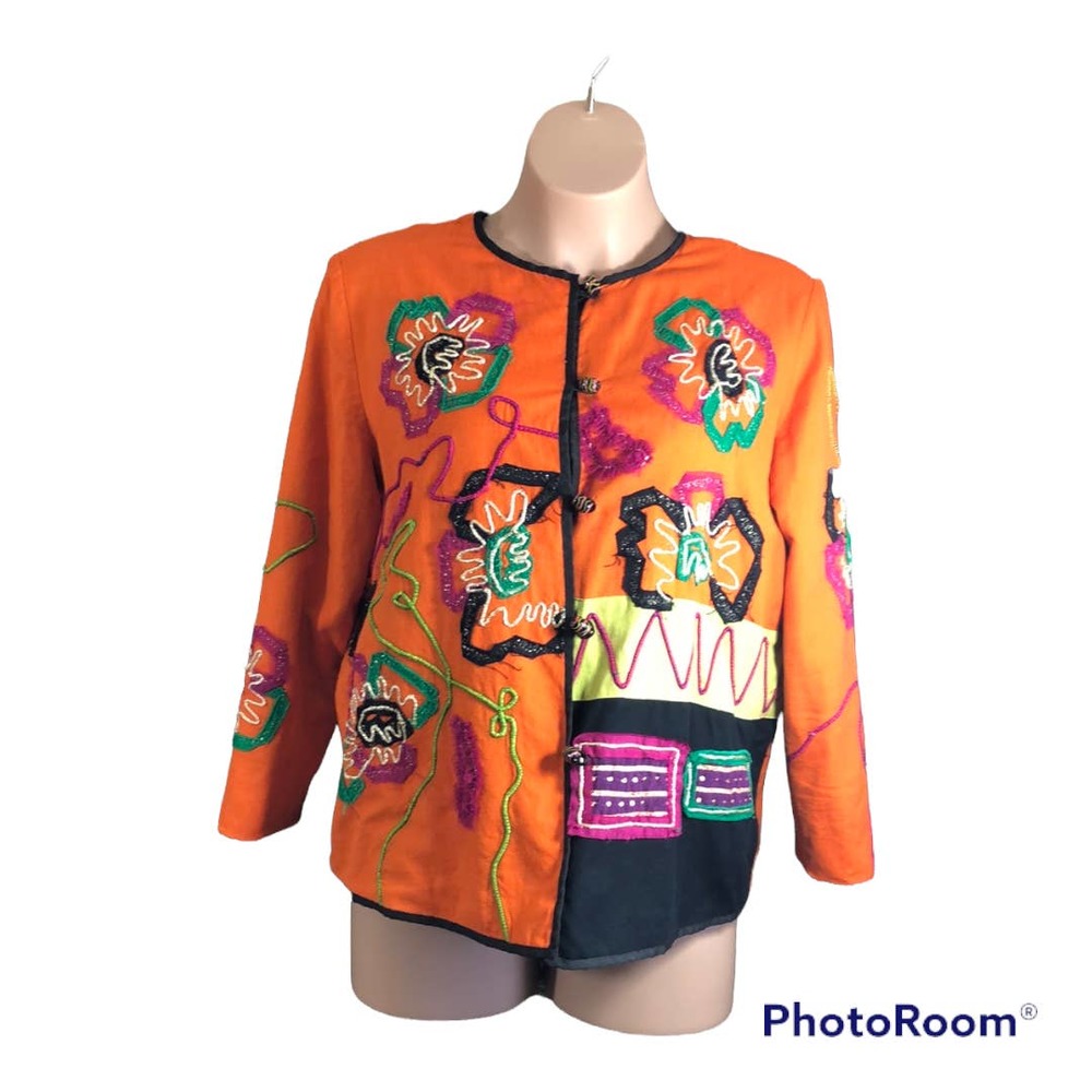 Allure Wearable Art Jacket 1X